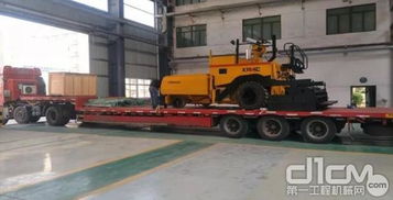 中交西筑LTD600輪式攤鋪機助力山東道路建設，引領工程管理新標桿